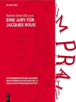 cover image of Eine Jury für Jacques Roux